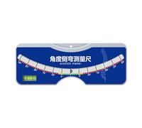 Scoliometer with Horizontal Bubble, Scoliosis Measuring Meter 0-30° for Home Use Back and Spine Diagnosis Measurer with Horizontal Bubble