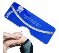 Scoliosis Testing Meter, 0-30° Scoliosis Test Measuring Meter, Scoliometer Evaluation Measuring Meter, Convenient and Easy To Carry for Diagnosis Of Back and Scoliosis