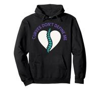 Scoliosis Warrior Brace Life Spinal Fusion Awareness Pullover Hoodie
