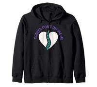 Scoliosis Warrior Brace Life Spinal Fusion Awareness Zip Hoodie