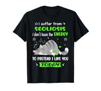 Scoliosis Warrior I Suffer From Scoliosis T-Shirt