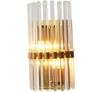 Sconces Modern d Wall Sconce Creative Mid Century Industrial All Copper Wall Light Fixture Antiqued Vanity with Clear Crystal Shade