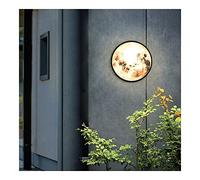 Sconces Outdoor Moon LED Wall Light Romantic Moon Atmosphere Lamp Creative Modern Moon Porch Wall Sconces Wall Mount Light Fixtures for Exterior Villa Hotel Lantern