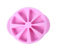 Scone Baking Moulds for Baking, 8 Cavities, Non-Stick, Food Safe, Heat Resistant, 8 Cavities Silicone Cake Mould, Suitable for Mousse, Pudding, Fruit Cake, Chocolate, Family Ref