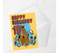 Scooby Doo 10th Birthday Greetings Card - Standard Card
