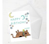 Scooby Doo 3rd Birthday Greetings Card - Standard Card