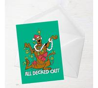 Scooby Doo All Decked Out Greetings Card - Standard Card