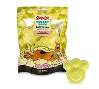 Scooby-Doo Bath Bomb Fizzer Pack | Mad Beauty | Paw Shape, Passionfruit, Cute and Fun Nostalgic Dog Cartoon Gift for Adults