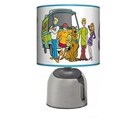 SCOOBY DOO - BEDSIDE TOUCH LAMP - BOYS / GIRLS BEDROOM LIGHT / LAMP SHADE - MAINS OPERATED (UK PLUG)