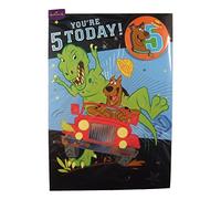 Scooby doo birthday card for age 5 by Hallmark