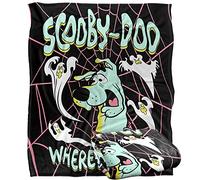 SCOOBY DOO! Blanket, 152 x 127 cm Spooky Ghosts Silky Touch Super Soft Throw Blanket