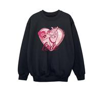 Scooby Doo Boy's Love Kisses Sweatshirt in Black | Size: 3-4 Years Scooby Doo Black 3-4 Years