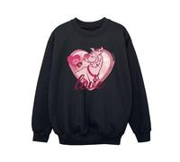 Scooby Doo Boy's Love Kisses Sweatshirt in Black | Size: 7-8 Years Scooby Doo Black 7-8 Years