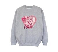 Scooby Doo Boy's Love Kisses Sweatshirt in Grey | Size: 3-4 Years Scooby Doo Grey 3-4 Years