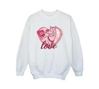 Scooby Doo Boy's Love Kisses Sweatshirt in White | Size: 3-4 Years Scooby Doo White 3-4 Years
