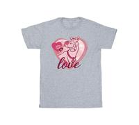 Scooby Doo Boy's Love Kisses T-Shirt in Grey | Size: 3-4 Years Scooby Doo Grey 3-4 Years