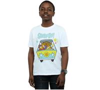 Scooby Doo Boy's Mystery Machine Group T-Shirt in White | Size: 7-8 Years Scooby Doo White 7-8 Years