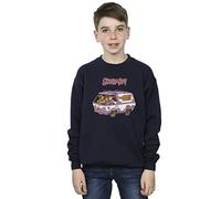 Scooby Doo Boys Mystery Machine Van Sweatshirt Navy Blue 9-11 Years