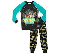 Scooby-Doo! Boys Pyjamas - Snuggle Fit - Age 8 to 9 Years Multicoloured