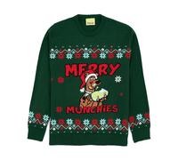 Scooby Doo Christmas Jumper (Mens Green)