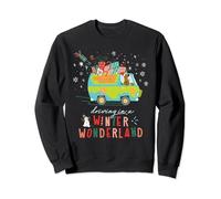 Scooby-Doo Christmas Mystery Machine Winter Wonderland Sweatshirt