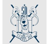 Scooby Doo Coat Of Arms Women's T-Shirt - Grey - XL