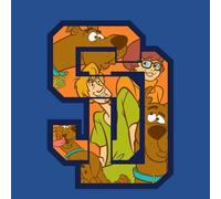 Scooby Doo Collegiate Men's T-Shirt - Royal Blue - XXL