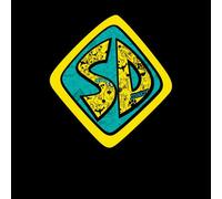 Scooby Doo Emblem Hoodie - Black - S