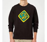 Scooby Doo Emblem Sweatshirt - Black | Size: XL Scooby Doo Black XL