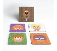 Scooby Doo Faces Coaster Set