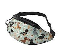 Scooby Doo Fanny Pack Belt Bag for Women Men Bum with Crossbody Adjustable Strap Bag Gift for Enjoy Festival Sport Workout Traveling Hiking Running Casual Hands-Free Waist Pack Carrying of Phone, Cute