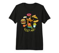 Scooby-Doo Feed Me Junk Food Premium T-Shirt