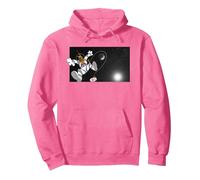 Scooby Doo Floating in Space Pullover Hoodie, Adult Unisex, Bright Pink, Small