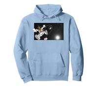 Scooby Doo Floating in Space Pullover Hoodie, Adult Unisex, Dusty Blue, Large