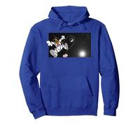 Scooby Doo Floating in Space Pullover Hoodie, Adult Unisex, Royal Blue, Medium