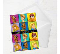 Scooby Doo Gang Happy Birthday Greetings Card - Standard Card