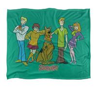 Scooby Doo! Gang Silky Touch Super Soft Throw Blanket 152 X 127 cm, White