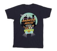Scooby Doo Girl's Haunted House T-Shirt in Navy | Size: 3-4 Years Scooby Doo Navy 3-4 Years