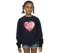 Scooby Doo Girl's Love Kisses Sweatshirt in Navy | Size: 3-4 Years Scooby Doo Navy 3-4 Years