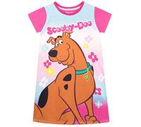 Scooby-Doo! Girls Nightdress | Floral Nightie | Short Sleeve Girls’ Nighties Pink Age 5 to 6 Years