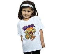 Scooby Doo Girls Pizza Ghost T-Shirt White 5-6 Years