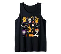 Scooby-Doo Halloween Spooky Icons Tank Top