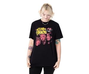Scooby-Doo! Hex Girls Punk Womens Black Graphic Tee | Short Sleeve T-Shirt | Cartoon Band Retro Apparel | Mystery Inc. Merchandise for Fans & Collectors