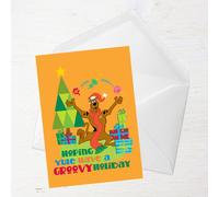 Scooby Doo Hoping Yule Have A Groovy Holiday Greetings Card - Standard Card