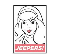 Scooby Doo Jeepers! Men's T-Shirt - White - 5XL