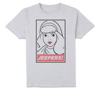 Scooby Doo Jeepers Men's T-Shirt - White | Size: Small Scooby Doo White S