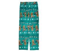 Scooby-Doo Jingle On Silky Fleece Lounge Pants, Teal, Green, M