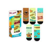 Scooby Doo Kids Calf Socks Set of 5 (Multicoloured) | Size: 9-12 Scooby Doo Multicolor 9-12