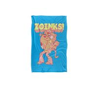 Scooby-Doo! Kids Scooby Doo Zoinks Repeat Silky Touch Super Soft Throw Blanket | Size: Large Scooby-Doo! Multicolor Large