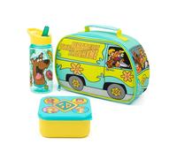 Scooby Doo Lunch Bag, Lunch Box & Bottle Set | Unisex Kids Blue Scooby Doo Blue One Size